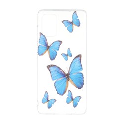 قاب پشت سخت شفاف طرح دار Samsung Galaxy A71 - طرح 124