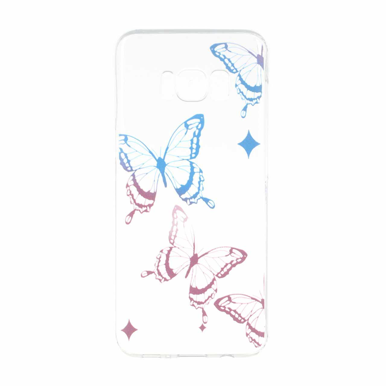 قاب پشت سخت شفاف طرح دار Samsung Galaxy S8 - طرح 311