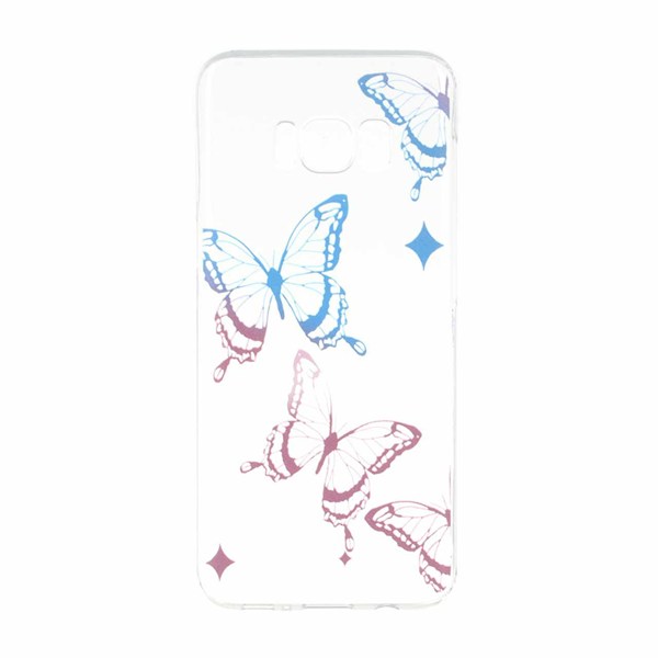 قاب پشت سخت شفاف طرح دار Samsung Galaxy S8 - طرح 311