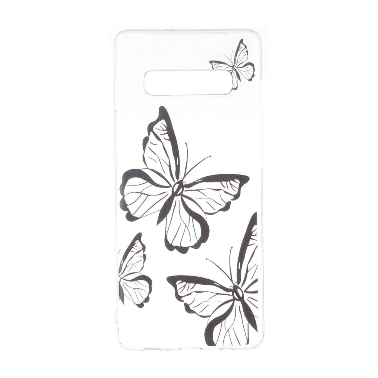 قاب پشت سخت شفاف طرح دار Samsung Galaxy S10 Plus - طرح 433