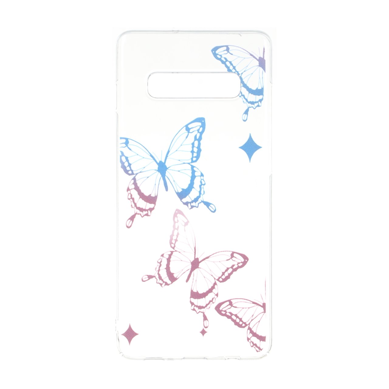 قاب پشت سخت شفاف طرح دار Samsung Galaxy S10 Plus - طرح 435
