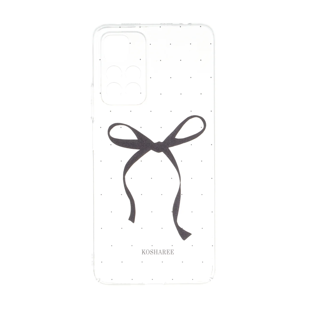 قاب پشت سخت شفاف طرح دار محافظ لنزدار Xiaomi Redmi Note 11 Pro Plus - طرح 563