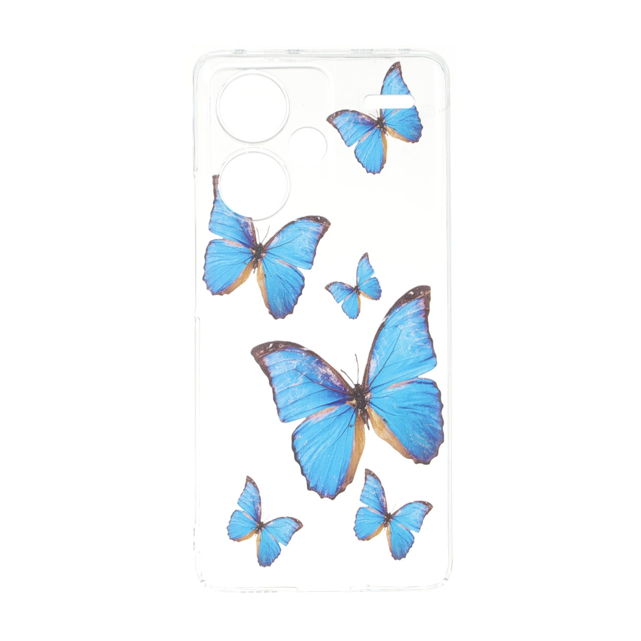 قاب پشت سخت شفاف طرح دار محافظ لنزدار Xiaomi Redmi Note 13 Pro Plus 5G - طرح 646