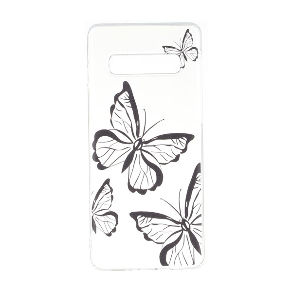 قاب پشت سخت شفاف طرح دار Samsung Galaxy S10 - طرح 775