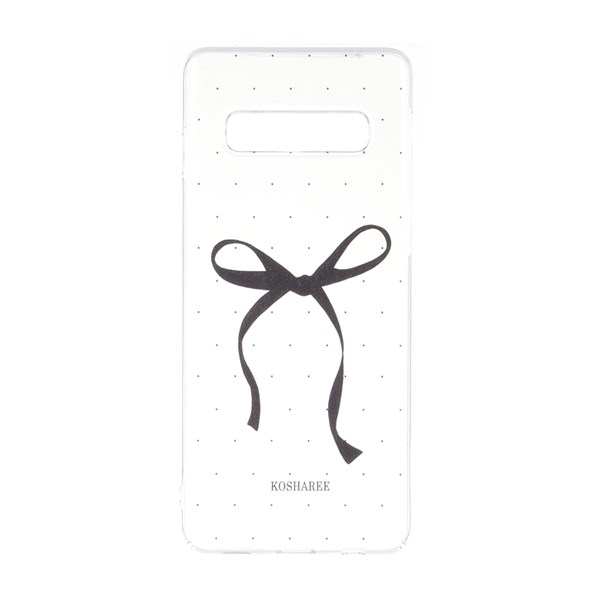 قاب پشت سخت شفاف طرح دار Samsung Galaxy S10 - طرح 783