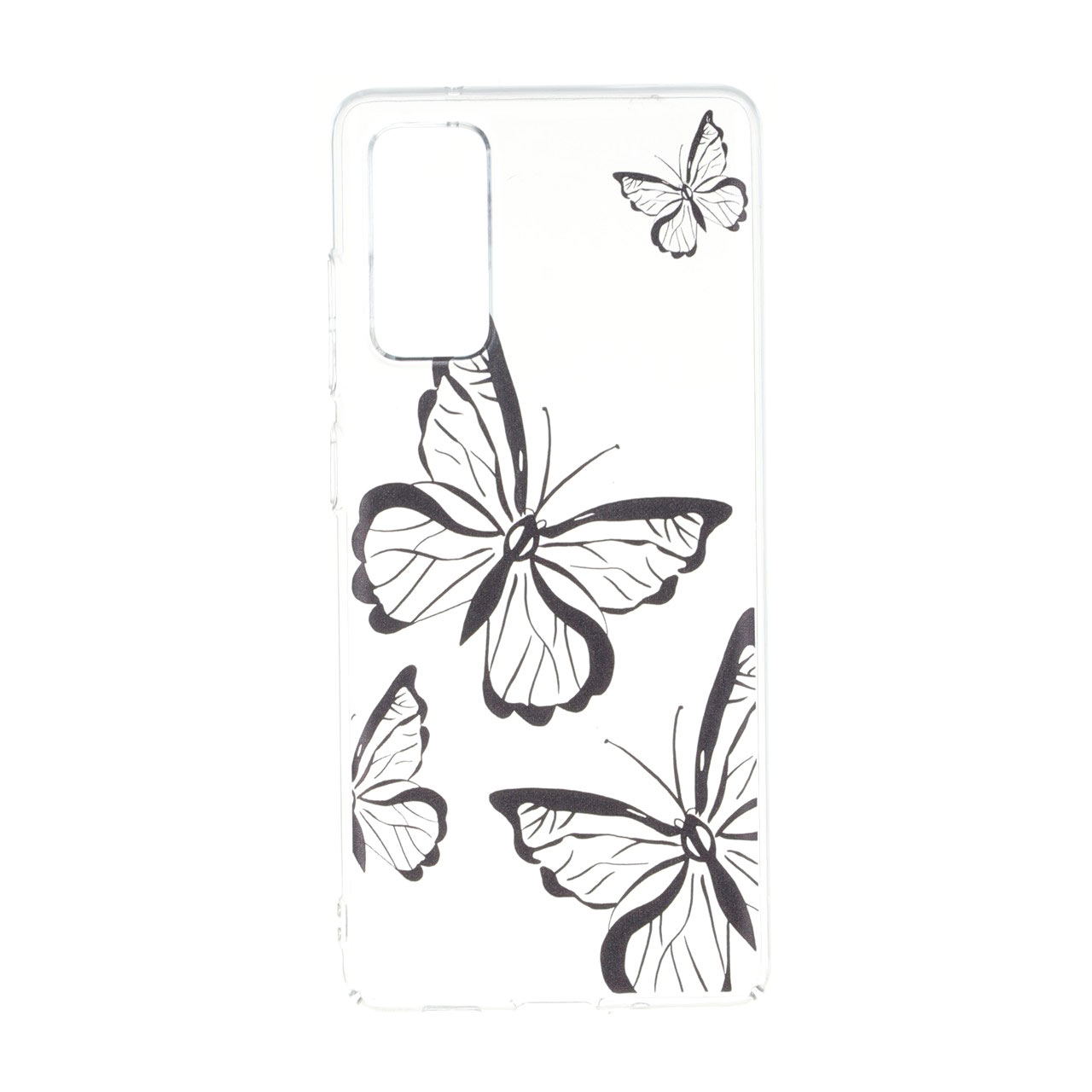قاب پشت سخت شفاف طرح دار Samsung Galaxy S20 FE - طرح 856