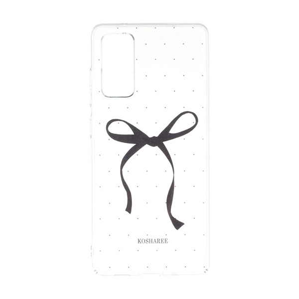 قاب پشت سخت شفاف طرح دار Samsung Galaxy S20 FE - طرح 862