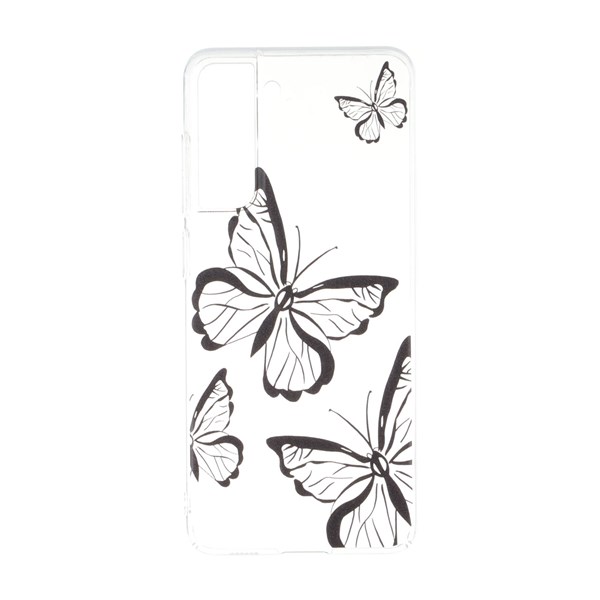 قاب پشت سخت شفاف طرح دار Samsung Galaxy S21 FE - طرح 946