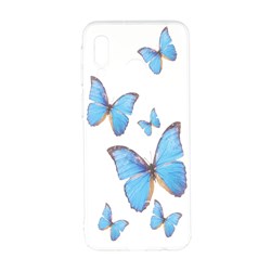 قاب پشت سخت شفاف طرح دار Samsung Galaxy A40 - طرح 1006