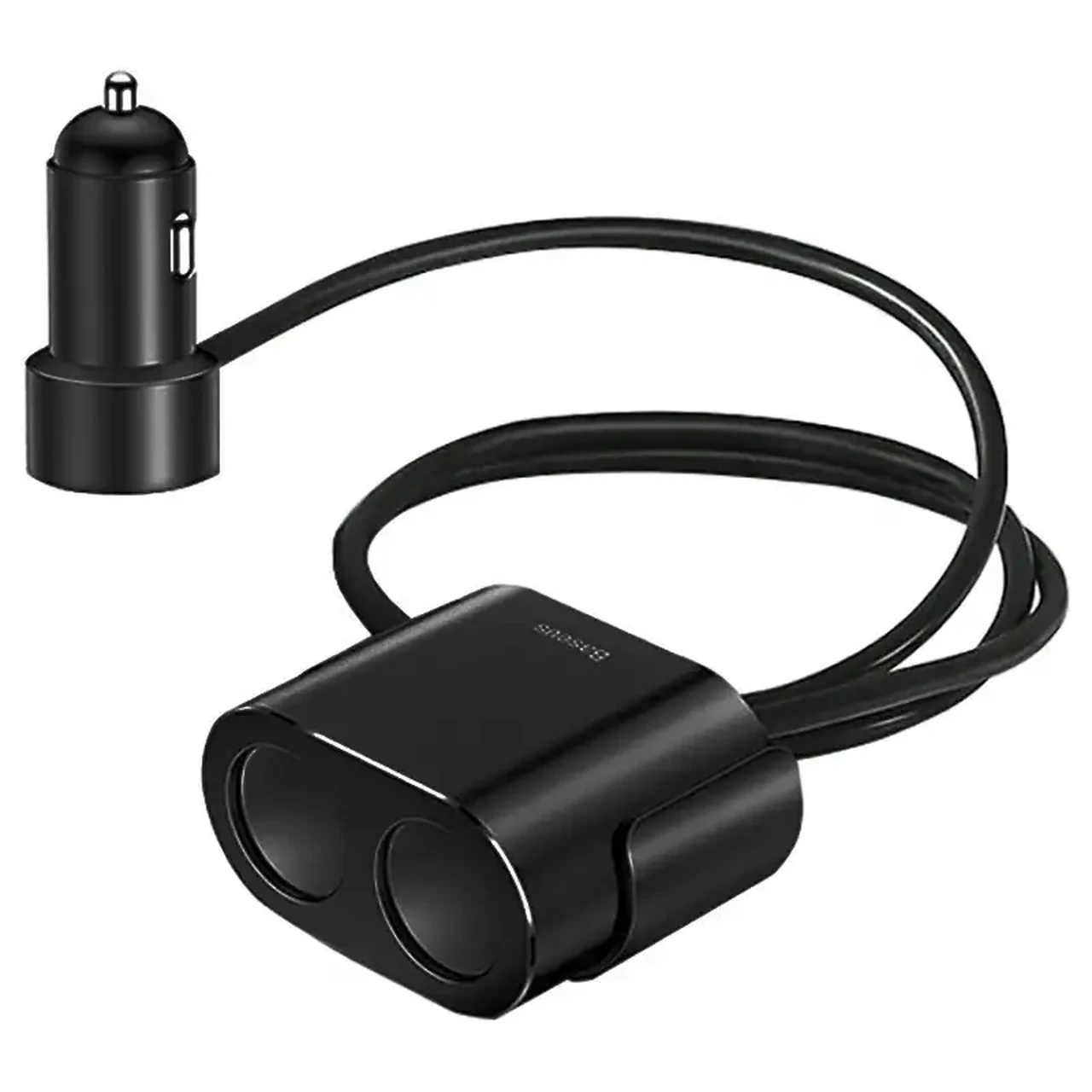 شارژر فندکی فست دو پورت 80W Baseus مدل CRDYQ-01 - مشکی (گارانتی 24 ماهه آونگ)