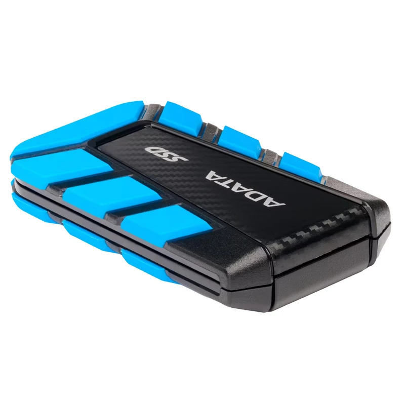 هارد اکسترنال ADATA SSD مدل SD820 USB3.2 ظرفیت 1TB - مشکی آبی (گارانتی آونگ)