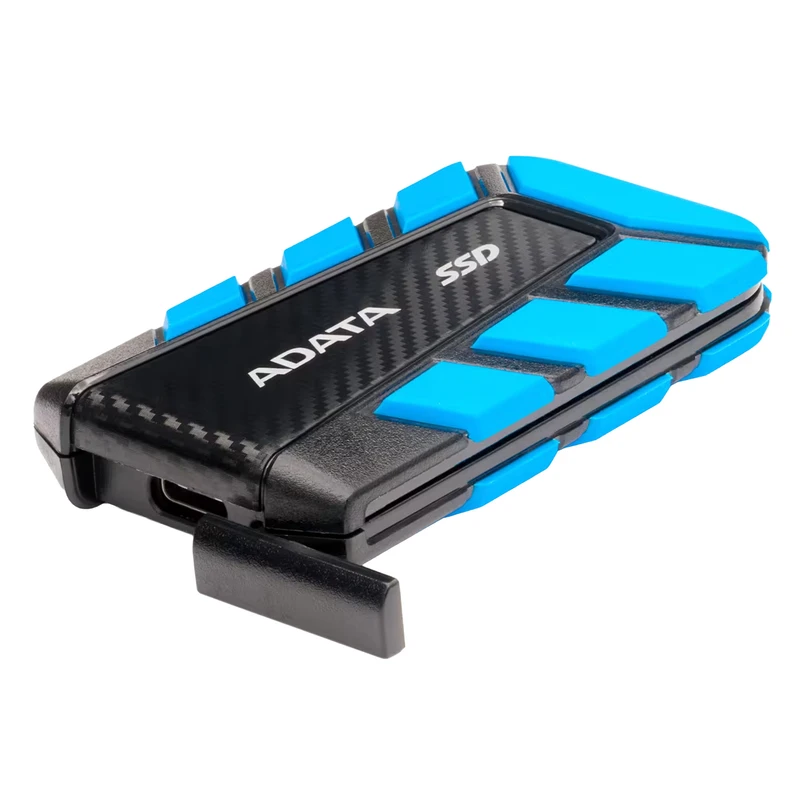 هارد اکسترنال ADATA SSD مدل SD820 USB3.2 ظرفیت 1TB - مشکی آبی (گارانتی آونگ)