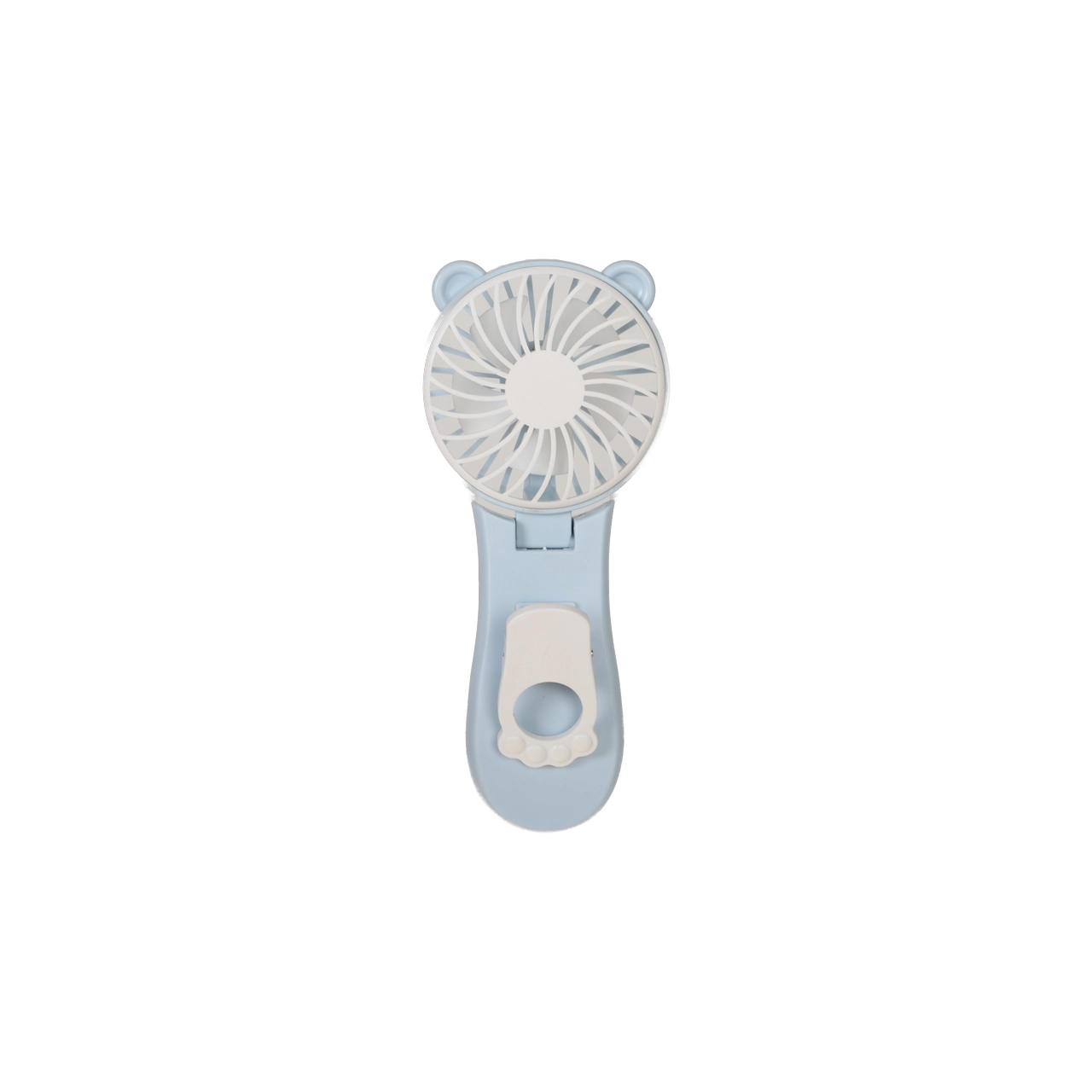 پنکه شارژی با قابلیت اتصال به موبایل مدل HJ-5047 - آبی