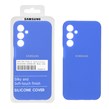 قاب سیلیکونی پاک کنی اورجینال درجه یک Samsung Galaxy A25 5G - آبی کاربنی (پک دار)