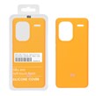 قاب سیلیکونی پاک کنی اورجینال درجه یک Xiaomi Redmi Note 13 Pro Plus 5G - نارنجی فانتزی (پک دار)