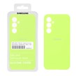 قاب سیلیکونی پاک کنی اورجینال درجه یک Samsung Galaxy A55 - سبز فسفری (پک دار)