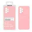 قاب سیلیکونی پاک کنی اورجینال درجه یک Samsung Galaxy A33 - صورتی کد 1 (پک دار)