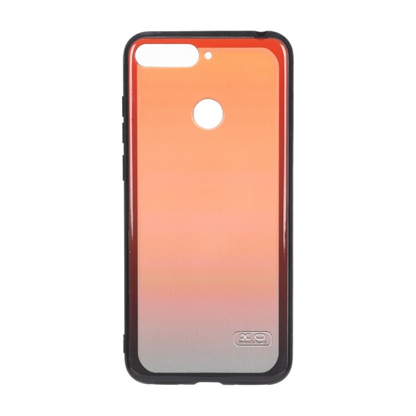 قاب XO مات دو رنگ Huawei Y6 (2018) / Y6 Prime (2018) - قهوه ای قرمز