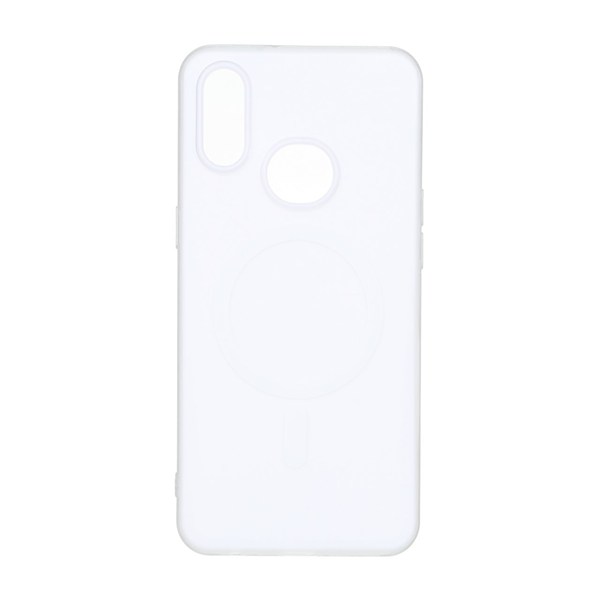 قاب دو لایه مات طرح مگ سیف Samsung Galaxy A10s - سفید