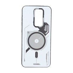 قاب Ouiumu طرح مگ سیف Xiaomi Redmi Note 8 Pro - سفید