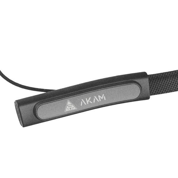 ایرفون بی سیم گردنی AKAM مدل A-01 - خاکستری - AKM