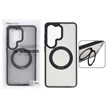 قاب اورجینال Magic Mask استند چرخشی Magsafe مدل Samsung Galaxy S26 Ultra - مشکی (پک دار)