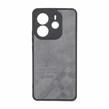 قاب طرح چرم گوزنی Pal Prime مدل Xiaomi Redmi Note 14 4G - خاکستری