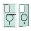 قاب Focus Pixels لنز آلومینیومی مات Magsafe مدل Samsung Galaxy S25 Ultra - سبز (پک دار)