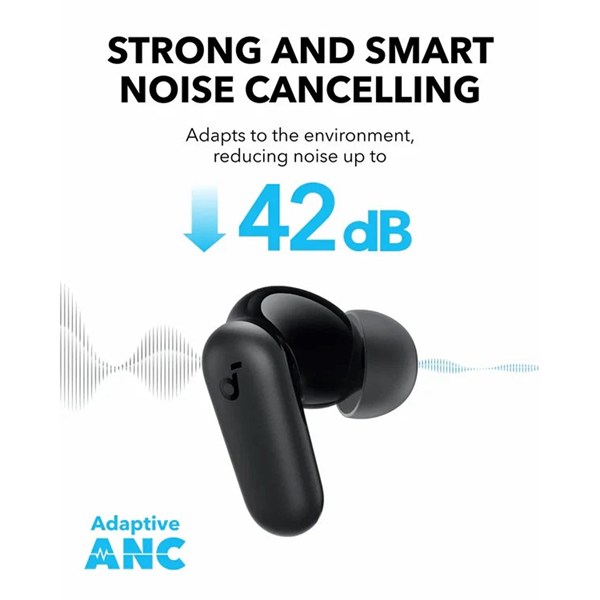 ایربادز بی سیم ANKER مدل R50i NC A3959H11 - مشکی - اصل (گارانتی شش ماهه ایویز)