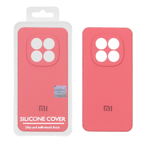 قاب سیلیکونی پاک کنی اورجینال Master Quality مدل Xiaomi Redmi Note 15 Pro 4G - هلویی (پک دار)