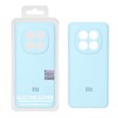 قاب سیلیکونی پاک کنی اورجینال Master Quality مدل Xiaomi Redmi Note 15 - آبی آسمانی (پک دار)