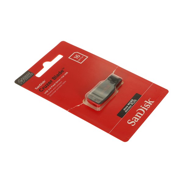 فلش مموری SanDisk USB2.0 مدل Blade ظرفیت 16GB - مشکی (openbox)