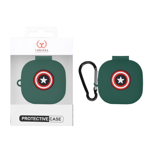 کاور ایرفون سیلیکونی Yoshita عروسک برجسته QCY T13 ANC - طرح 3170 (پک دار)