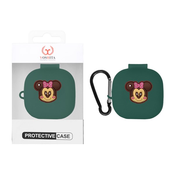 کاور ایرفون سیلیکونی Yoshita عروسک برجسته QCY T13 - طرح 3172 (پک دار)