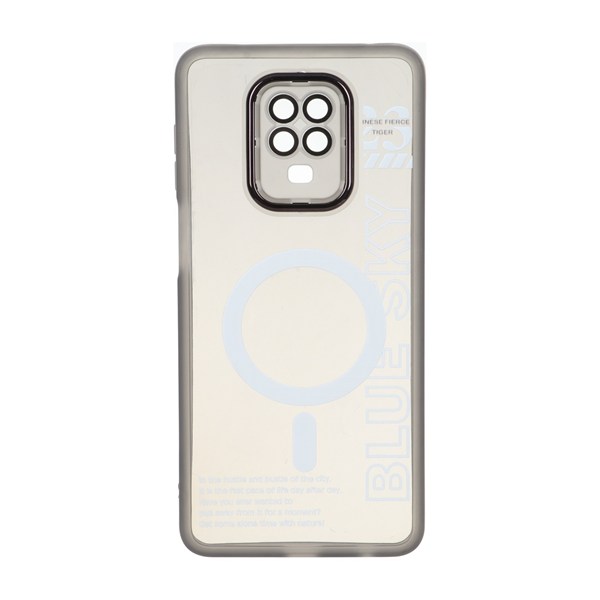 قاب Diamond Space طرح مگ سیف لنز گلس دار Xiaomi Redmi Note 9S / Redmi Note 9 Pro / Redmi Note 9 Pro Max - مشکی - MPS