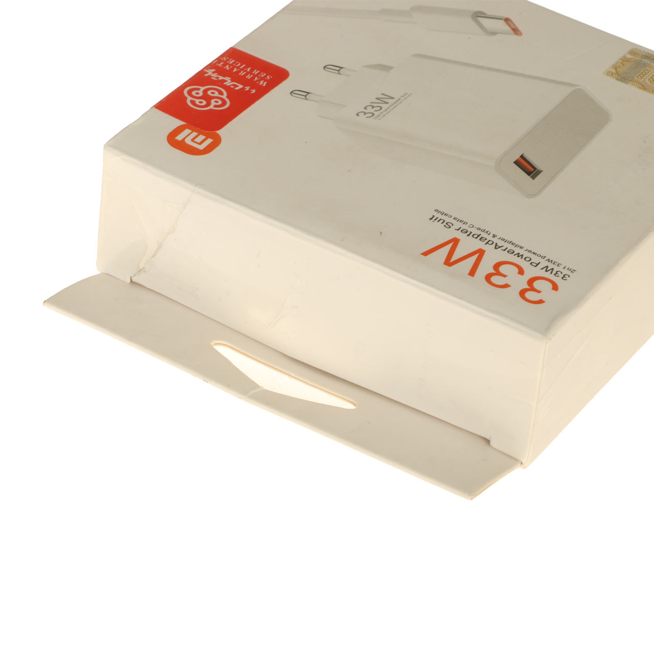 شارژر دیواری 33W فست تک پورت Xiaomi مدل MDY-11-EZ به همراه کابل شارژ Type-C - سفید - درجه یک (کارکرده)