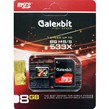 رم میکرو 8 گیگ گلکس بیت Galexbit U1 80MB/s + خشاب