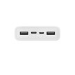 پاوربانک فست شارژ Xiaomi 20000mAh مدل Plm18ZM 18W - سفید - (گارانتی 6 ماهه شرکتی)