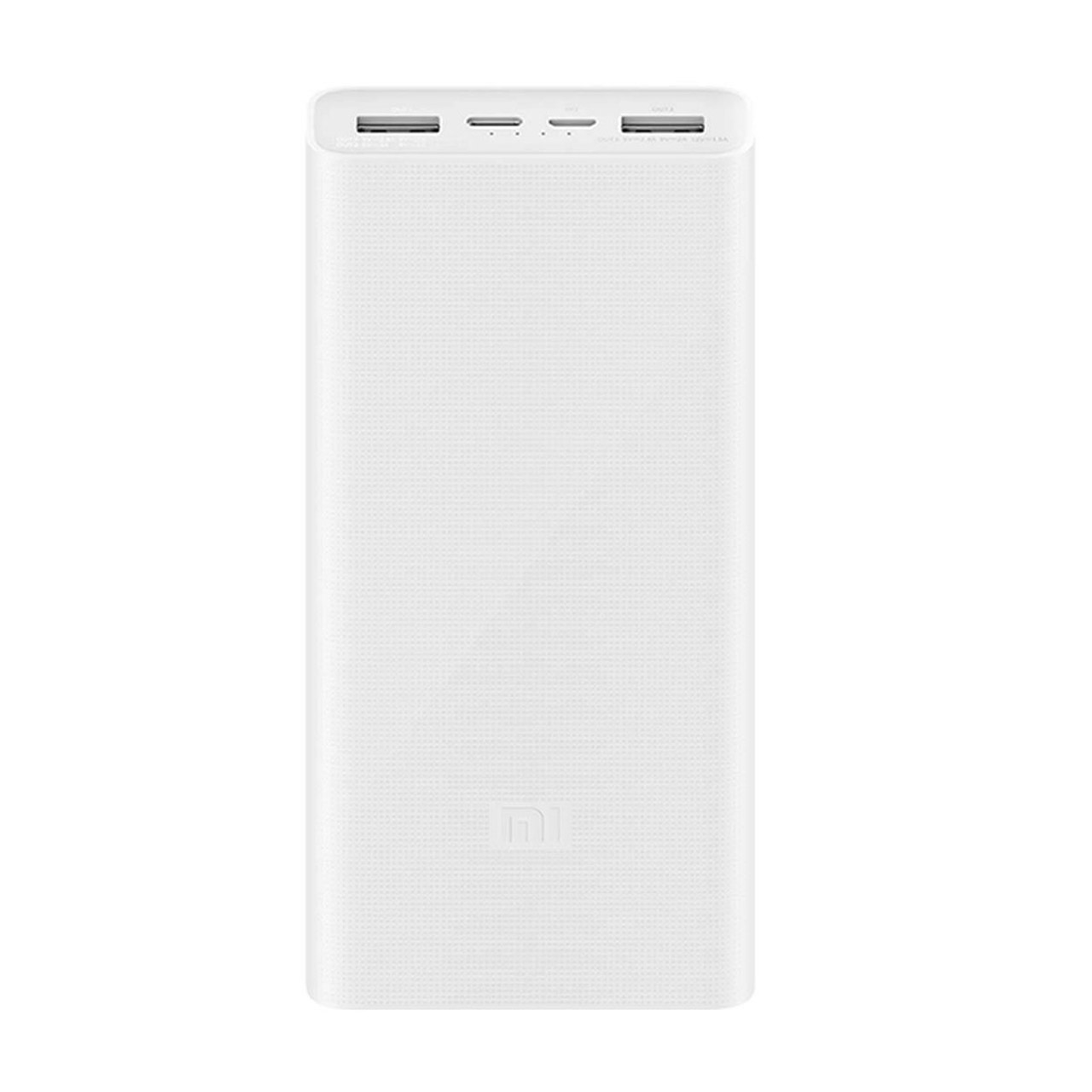 پاوربانک فست شارژ Xiaomi 30000mAh مدل PB3018ZM 18W - سفید - (گارانتی 6 ماهه شرکتی)