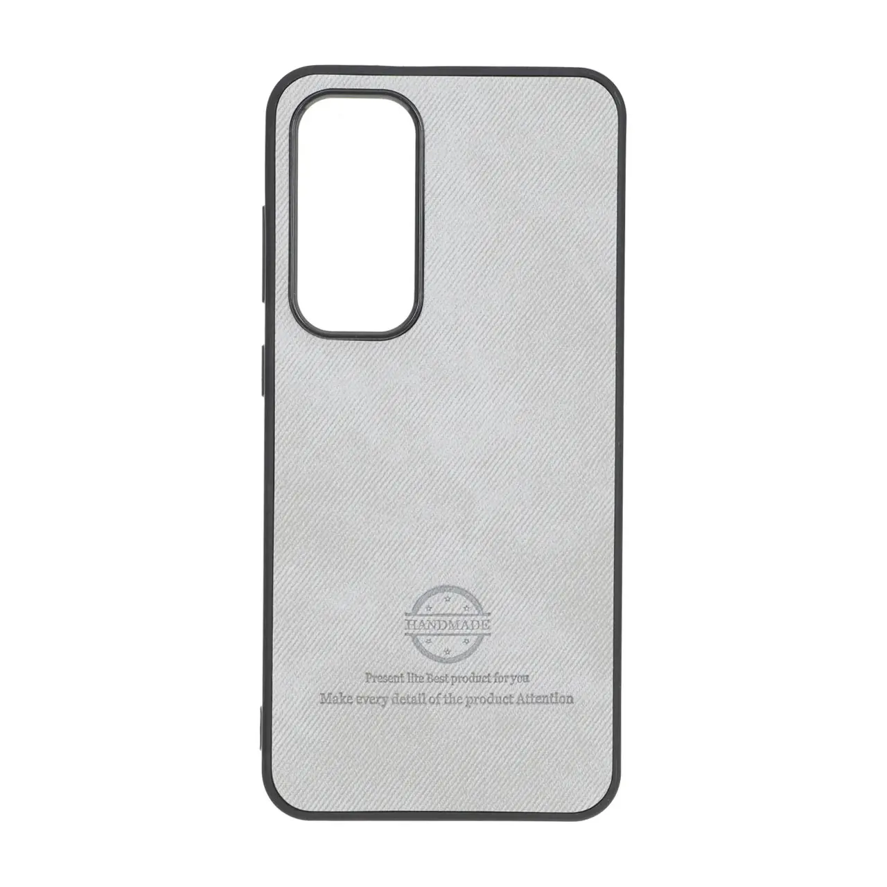 قاب HandMade جیر طرح پارچه ای Samsung Galaxy S24 FE - طوسی