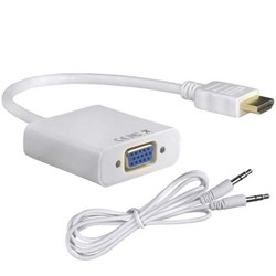 تبدیل HDMI به VGA + کابل صدا