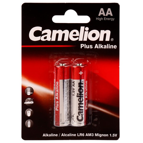 باتری دوتایی قلمی کملیون Plus Alkaline