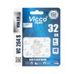 فلش مموری Vicco man USB2.0 مدل VC264 S ظرفیت 32GB - نقره ای (گارانتی مادام‌العمر رایانه نوین سگال)
