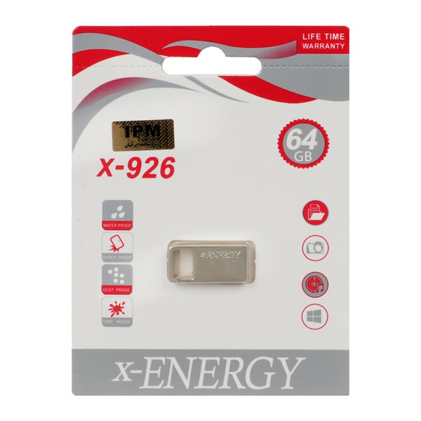X-ENERGY X-926 USB2.0 Flash Memory-64GB (گارانتی مادام العمر IPM)