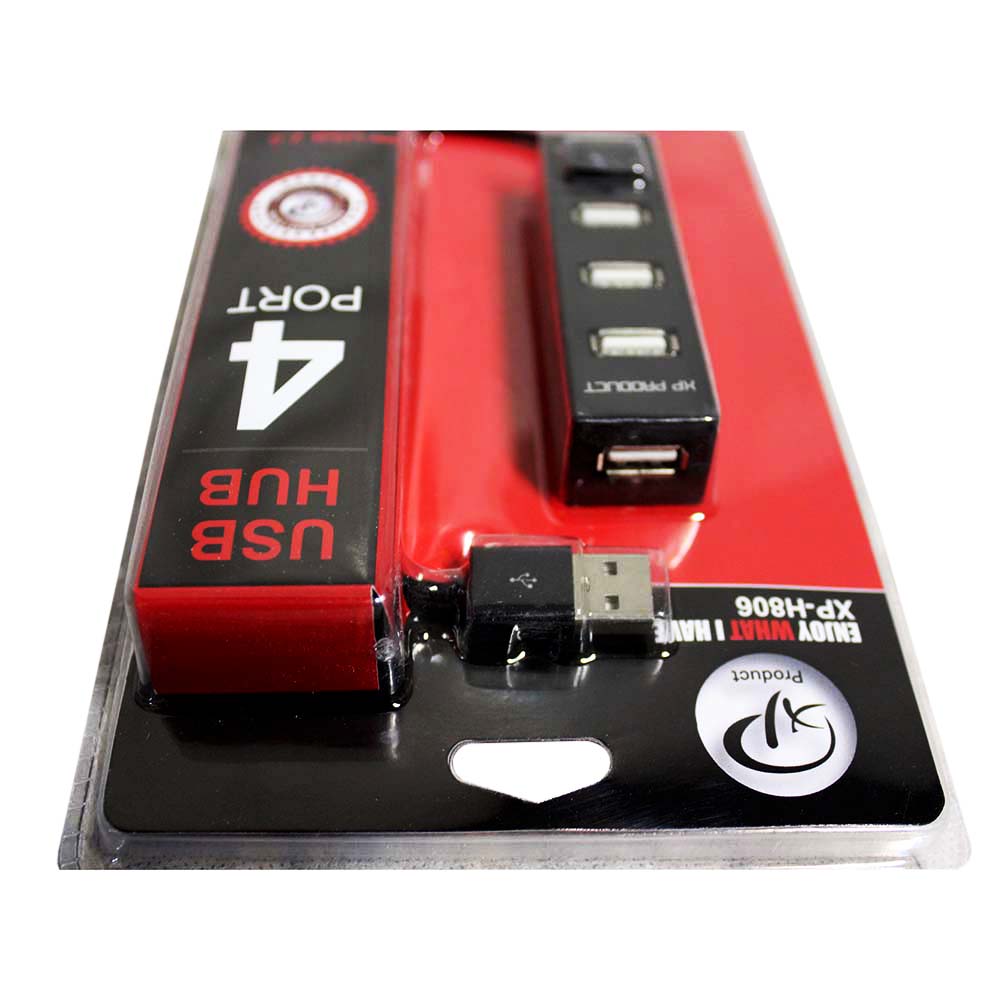 هاب 4 پورت USB2.0 اکس پی پروداکت XP-H806