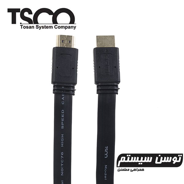 کابل HDMI 4K تسکو TC 72 طول 3 متر