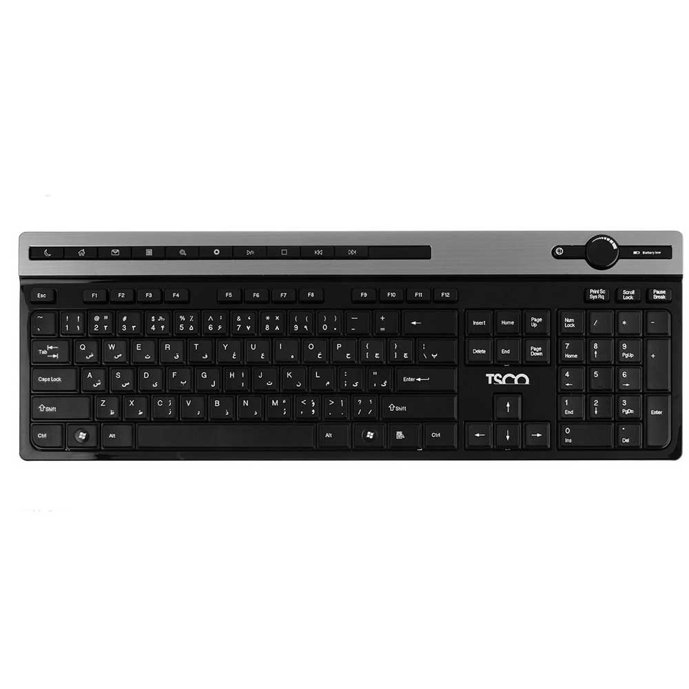 کیبورد و موس بی سیم تسکو TKM-7106W