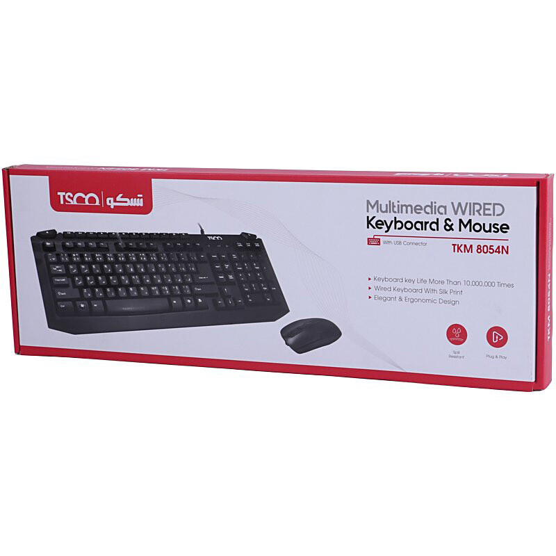 کیبورد و موس تسکو TKM-8054