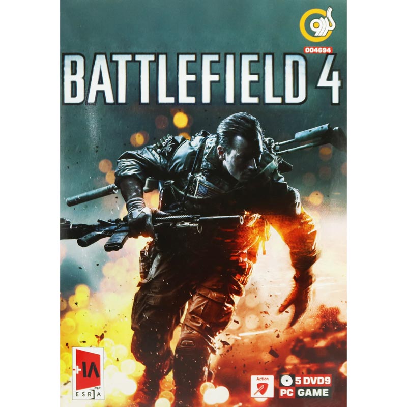 بازی Battlefield 4 5DVD9 گردو مناسب برای PC