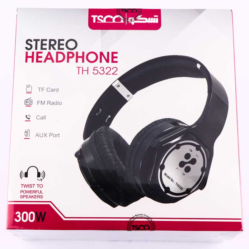 هدفون بلوتوثی رم خور TSCO TH-5322